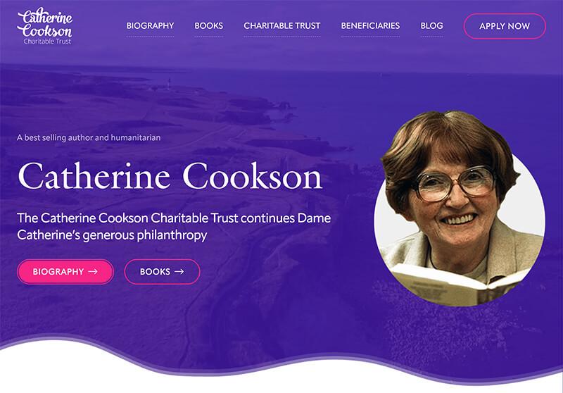 Catherine Cookson Charitable Trust Browser Image