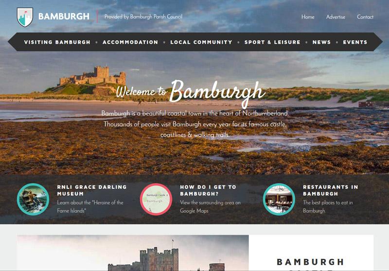 Bamburgh Council Browser Image