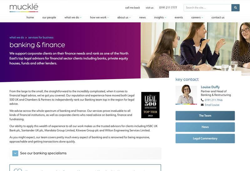 Muckle LLP Browser Image